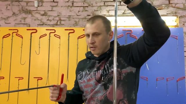 Самодельный инструмент pdr из нержавейки. смотреть онлайн