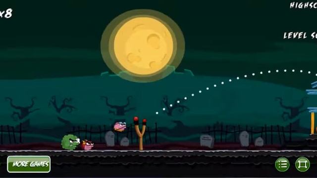 Angry Brain Halloween Walkthrough - HD game review смотреть онлайн