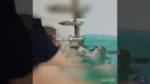 Планетарный миксер Kitfort KT-1398 Крутим Фарш, Делаем тесто, набиваем домашнюю колбаску.