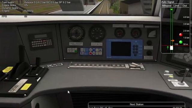 Open Rails 2020 Spain Locomotora serie 333 3D Cabin Test смотреть онлайн