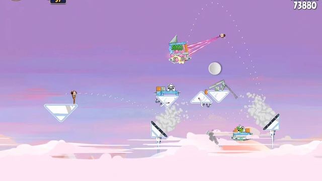 Angry Birds Star Wars Cloud City 4-3 - Прохождение на 3 Звезды смотреть онлайн