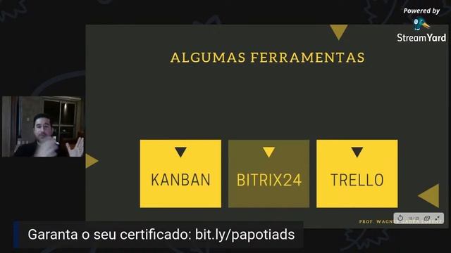 Papo de TI - ADS - IFFar - SVS | 25/06 | Prof. Wagner Lorenz | Gerência de Projetos em Foco смотреть онлайн