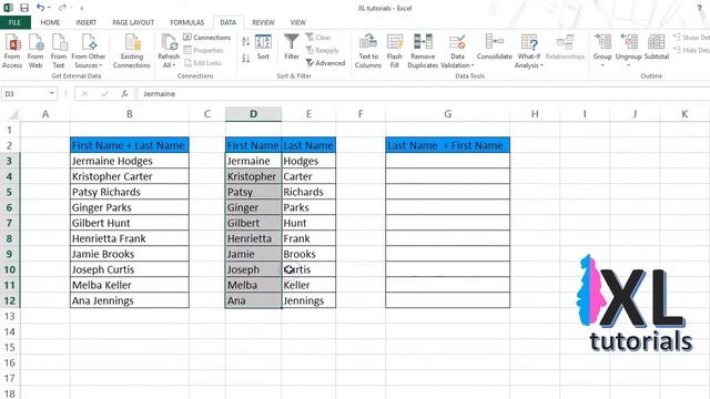 How To Flip The First And Last Name In Cells In Excel смотреть онлайн