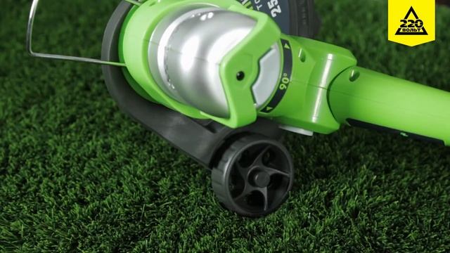 Обзор Триммер аккумуляторный GREENWORKS G24ST30MK2 24V смотреть онлайн