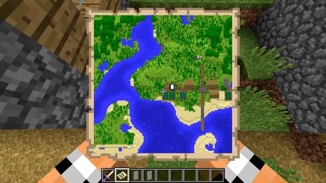 МАЙНКРАФТ ОБНОВИЛИ! ИЩЕМ СОКРОВИЩА! смотреть онлайн