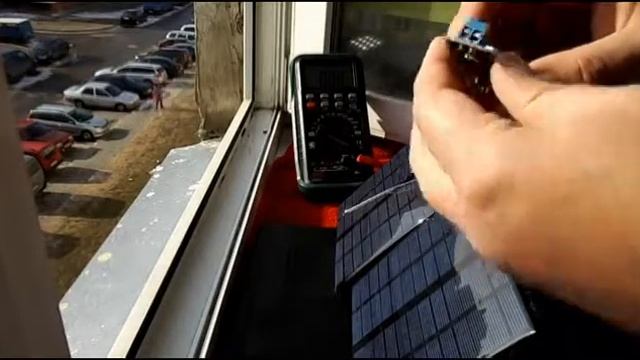 Солнечная панель 12v 3W Solar panel смотреть онлайн
