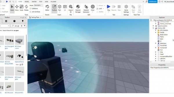 Roblox Studio how to custom ACS AI | Roblox Studio