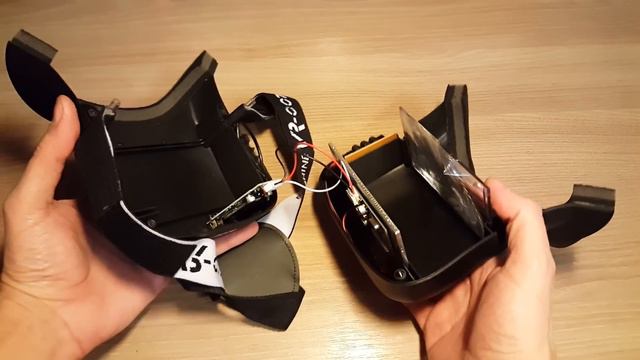 Eachine VR 007 - Unpacking, turn on_ and disassembly of fpv glasses / ФПВ шлем очки смотреть онлайн