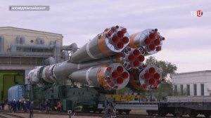 На «Байконуре» готовятся к старту международного экипажа  / События на ТВЦ