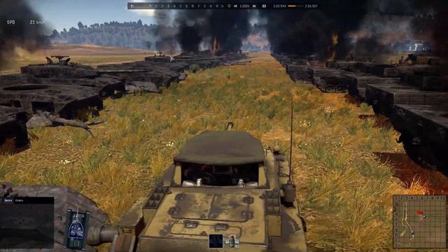 War Thunder 50x Ariete (P) vs 50x leo 2A5 смотреть онлайн