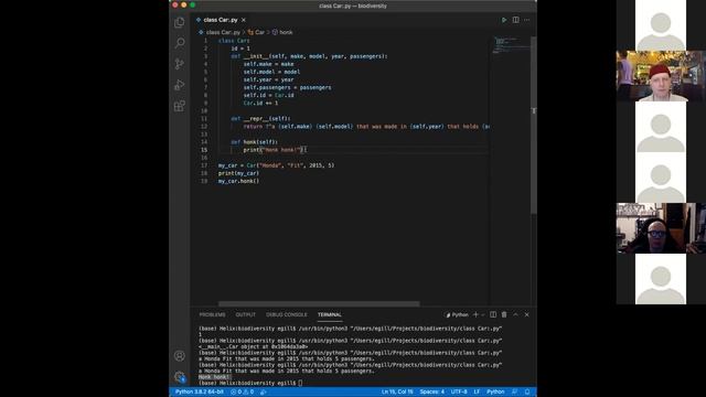Python Classes Live Coding Session смотреть онлайн