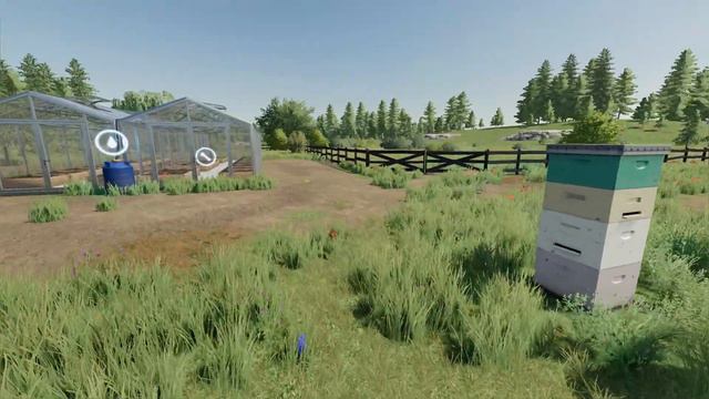 FS22 |Карта No Mans Land| Точки производств и сбыта продукции, цель обуздать всю карту, идём к цели