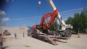 Шимановск АРТЭ КАРЬЕР утонувший эксковатор хитачи 400