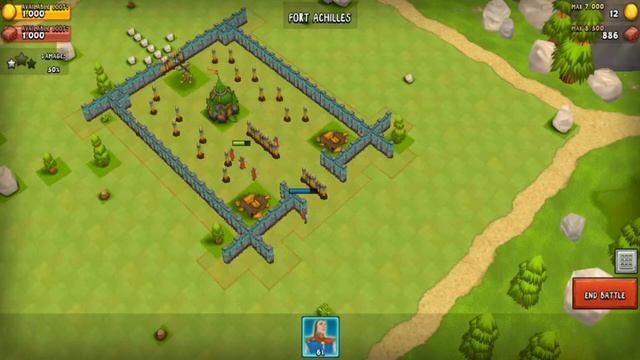 Greed for Glory Gameplay Walkthrough - Fort Achilles for Android/IOS смотреть онлайн