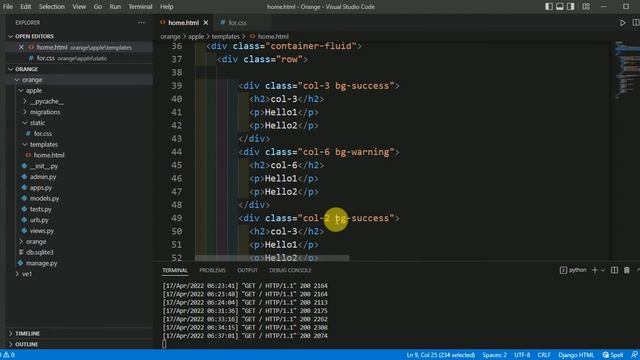 How to give unequal space to column in webpage using HTML & Bootstrap смотреть онлайн