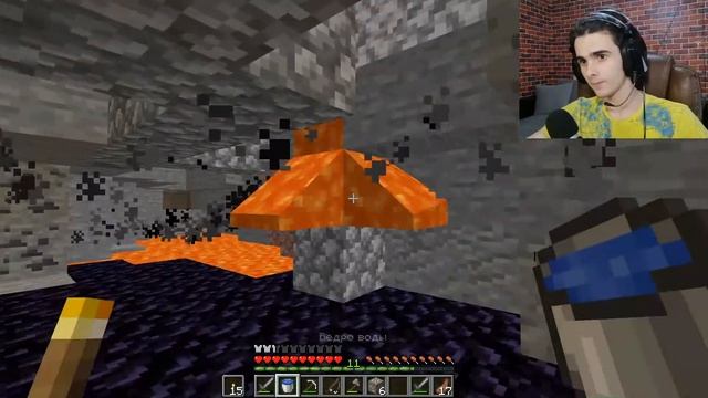 Майнкрафт ЛетсПлей #3 - НАШЛИ ПЕРВЫЕ АЛМАЗЫ В МАЙНКРАФТ | Выживание в Майнкрафт без модов смотреть онлайн