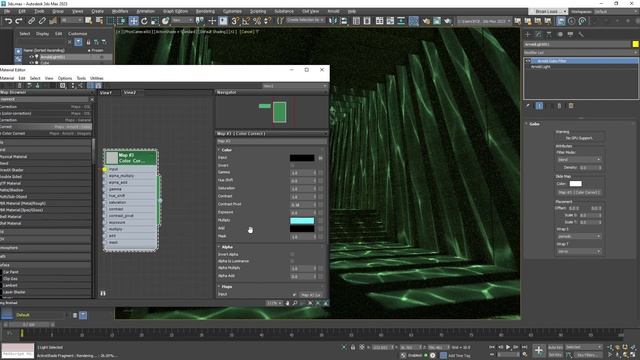 【3DS Max】Using Arnold Light Filters To Make Gobos (3DS Max 2023 - Arnold)