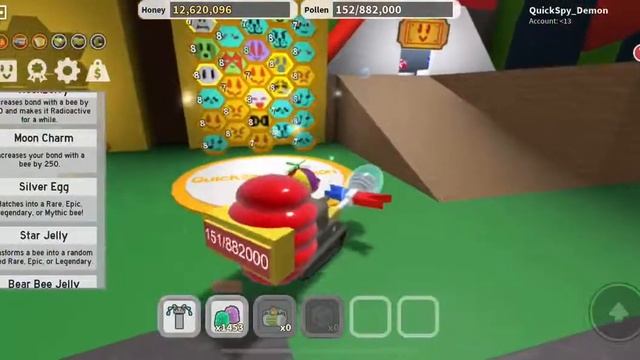 Crafting A STAR JELLY! Bee Swarm Simulator