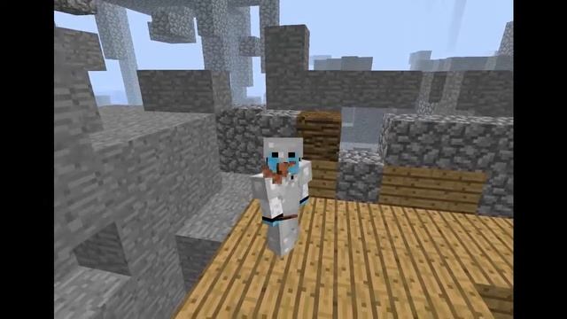 Рубрика обгладывания еды -Трёхминутное поедание стейка ! [Minecraft Machinima] смотреть онлайн