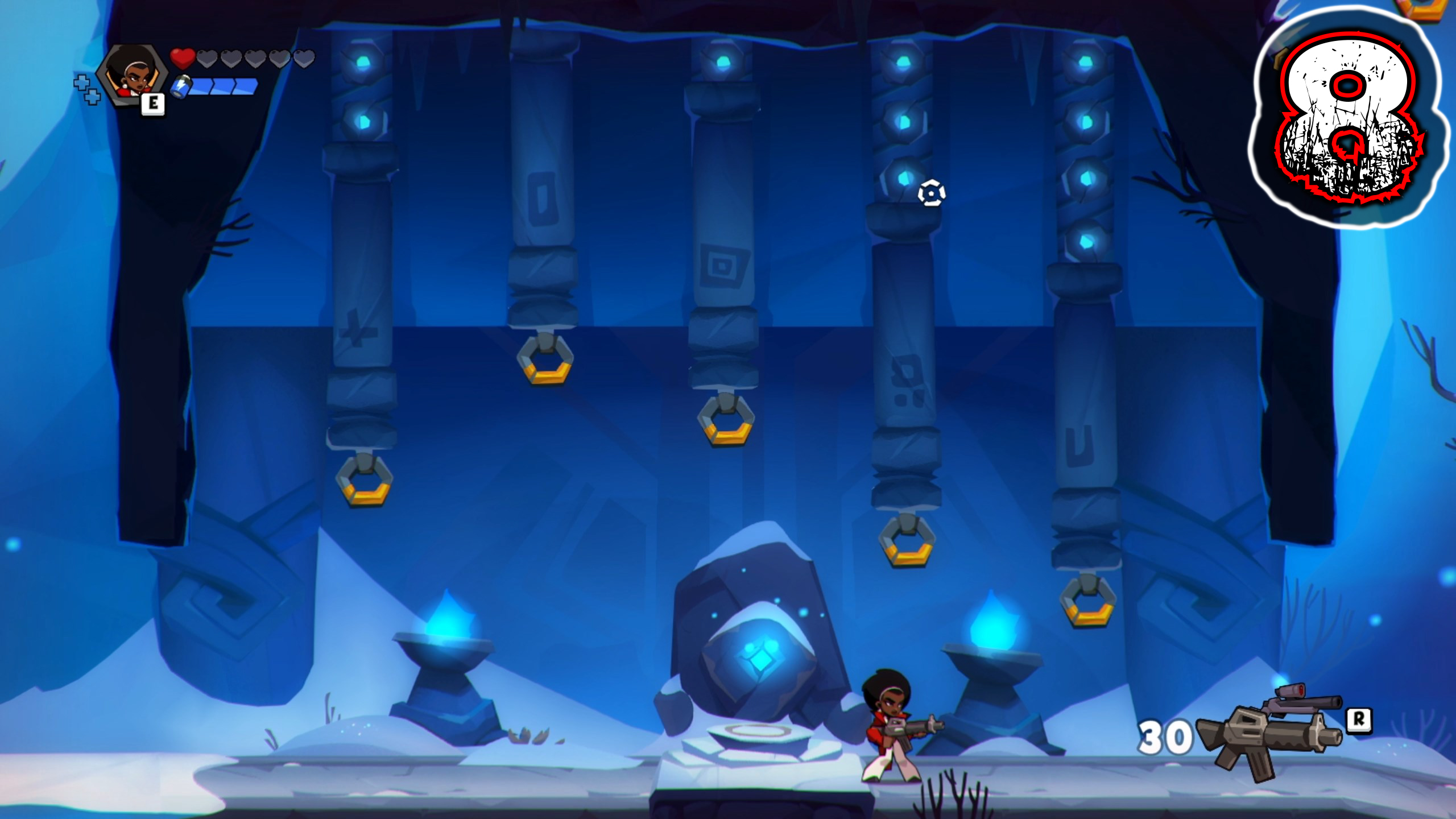 BLAST BRIGADE VS. THE EVIL LEGION OF DR. CREAD #8 - Форпост Легиона Крида. Древний Чертог смотреть онлайн