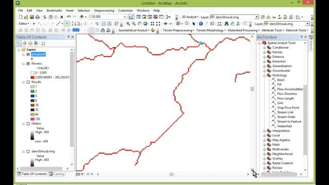 Automatic Extraction of Watershed using DEM data смотреть онлайн