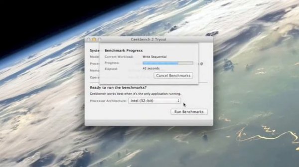 iMac 21" - Geekbench (Late 2012)