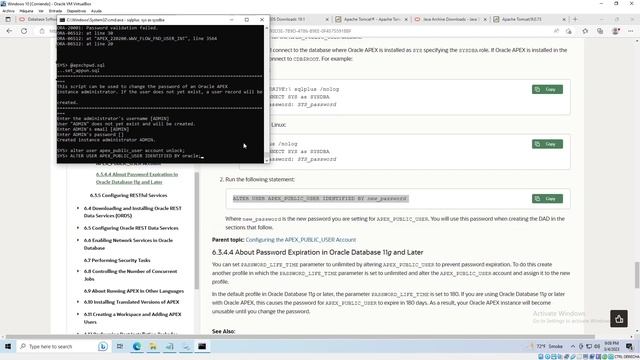 Instalación Oracle APEX 22.2 desde cero utilizando Oracle 21c смотреть онлайн
