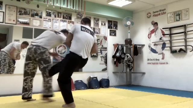 Живое Хапкидо. Упражнение для наработки болевых захватов смотреть онлайн