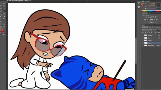 Catboy X Owlette Luna Girl Attacks Catboy Lose Moment Sad Song 💙❤️