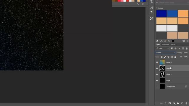 Tutorial Photoshop 9: How To make Realistic Starfield in PhotoShop смотреть онлайн