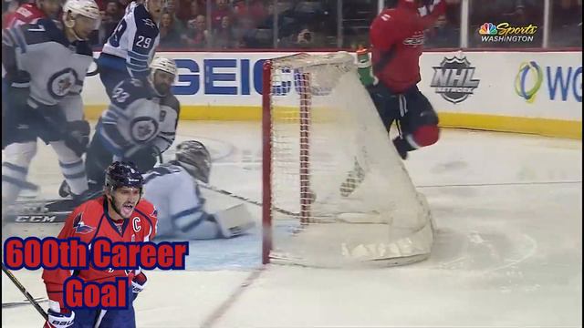 All Of Alex Ovechkin's Milestone Goals