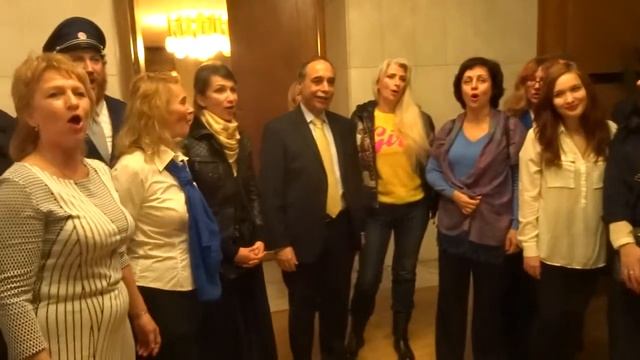 Многолетие послу Болгарии После концерта в посольстве Болгарии смотреть онлайн