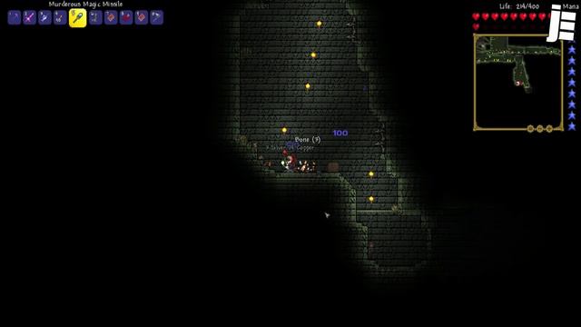 Прохождение Terraria 1.3 часть 10 - ПОГРУЖЕНИЕ В ДАНЖ смотреть онлайн