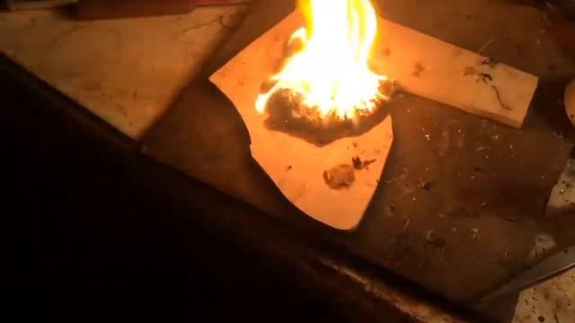 горящие опилки магния!! Сказочный эффект смотреть онлайн