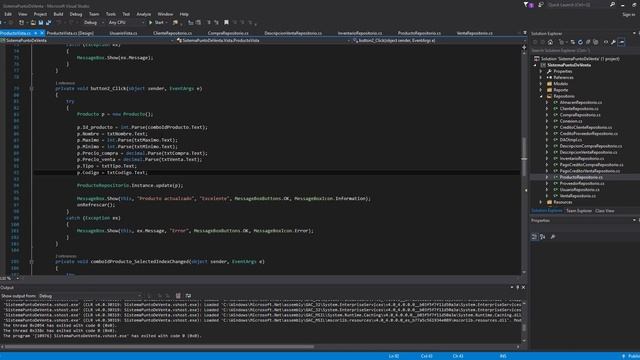 Sistema de Facturación en SQL Server y C# Código Fuente смотреть онлайн