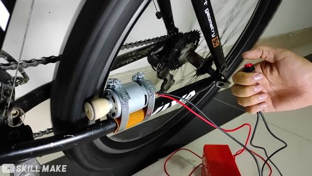 How to make electric bike using 775 dc motor at home - DIY homemade electric bike смотреть онлайн