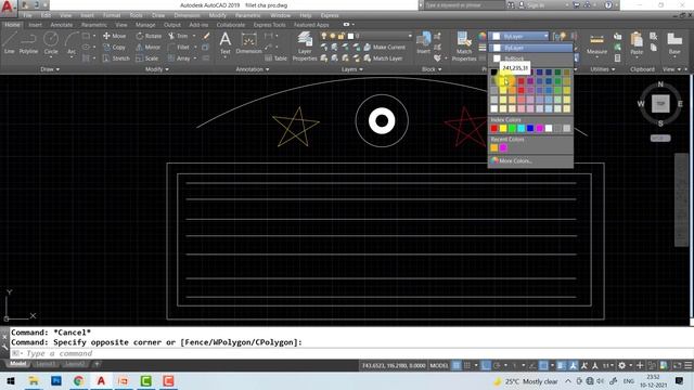 Neeladri Tech | AutoCAD Color, line weight, line type Commands with examples смотреть онлайн