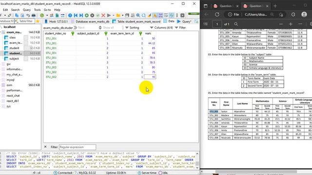 Create a database using Forward Engineering | DBMS 1 | Task 18 | Java Institute смотреть онлайн