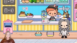 24 ЧАСА в БЕЛОМ ЦВЕТЕ в Тока Бока ⚪ Toca Life world Челлендж