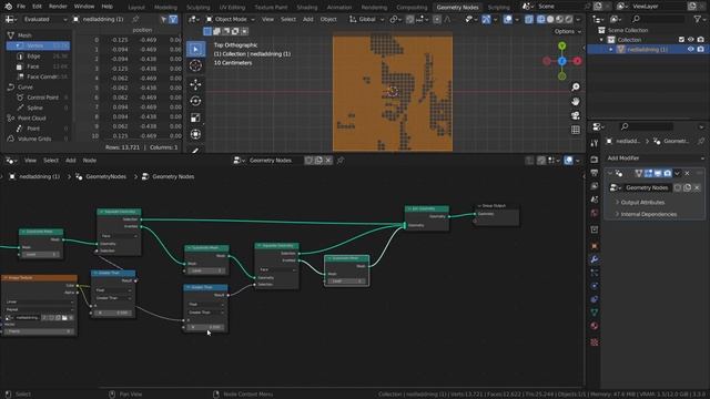 Image to Instances with Geometry Nodes | Blender 3.2 Tutorial смотреть онлайн