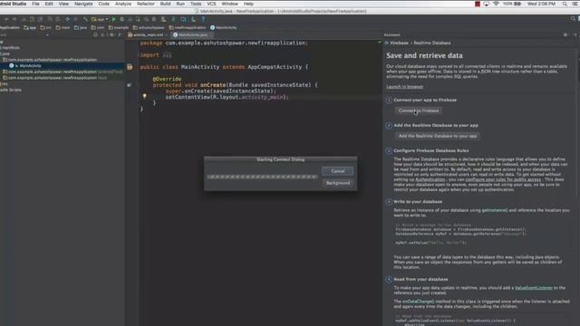Setup Firebase in Android App смотреть онлайн