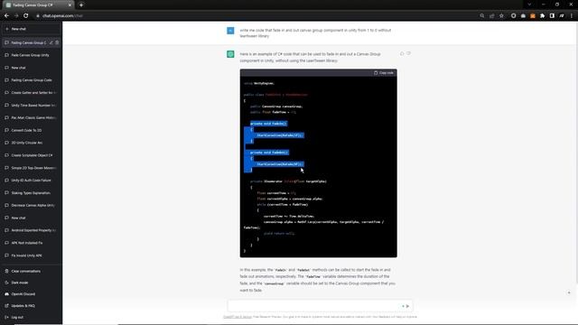 ChatGPT - Unity ? | كيف تستخدم الذكاء الأصطناعي في الالعاب ؟ смотреть онлайн