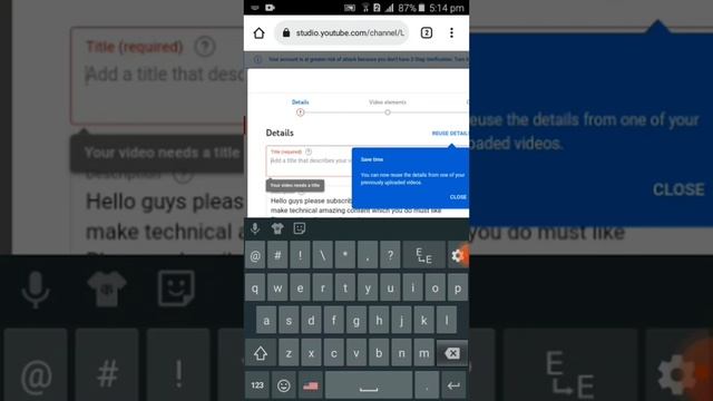 How to upload videos from chrome/upload video from chrone смотреть онлайн