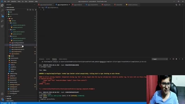 5 CURSO SPRING BOOT CRUD + JPA + POSTGRESQL +REST + ANGULAR: Crear Proyecto En Angular