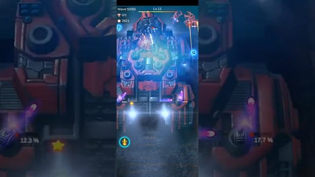 Wing fighter||Stage 05||Machine Factory Final level BOSS vs Red Phantom смотреть онлайн
