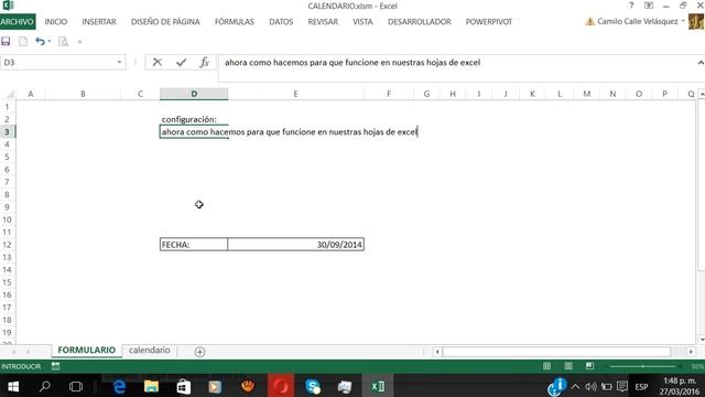 CONTROL CALENDARIO EN EXCEL 64 BITS смотреть онлайн