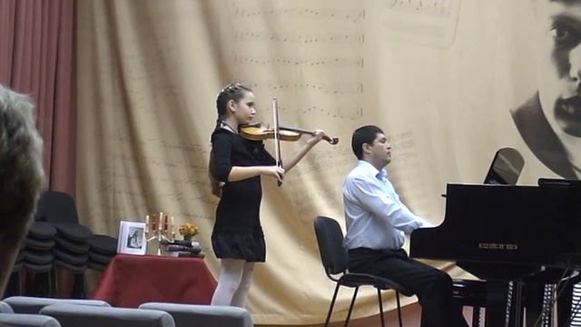 В.Кхель "Скерцо", В.Спендиаров "Колыбельная". смотреть онлайн