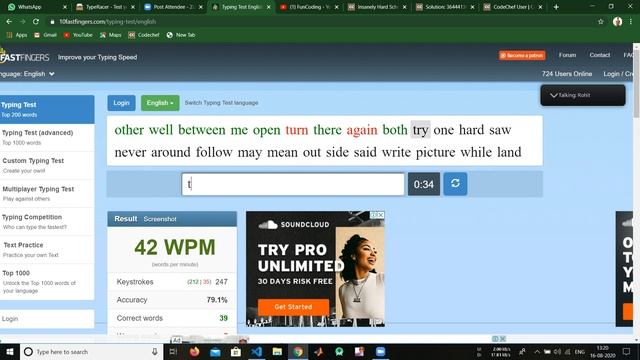 subsequence frequency codechef august long challenge 2020...solution смотреть онлайн