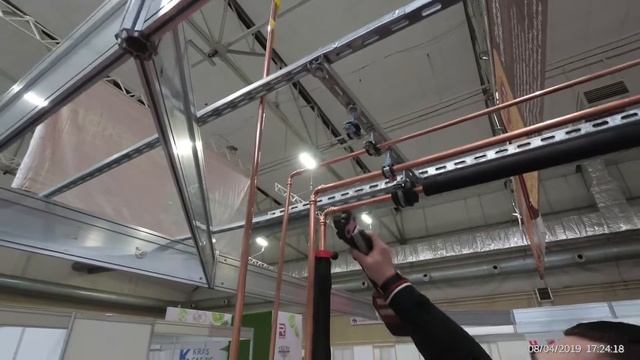 Монтаж стенда Sneg на выставке Пищевая индустрия 2019 Красноярск смотреть онлайн