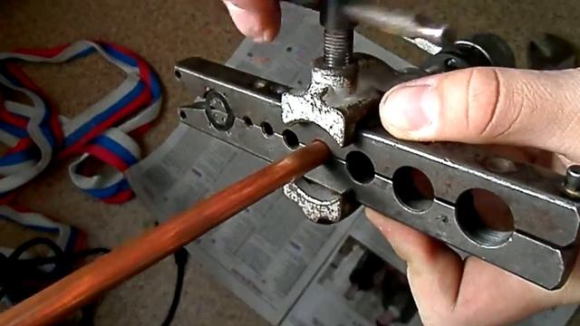 Эксцентриковая вальцовка для медных труб смотреть онлайн